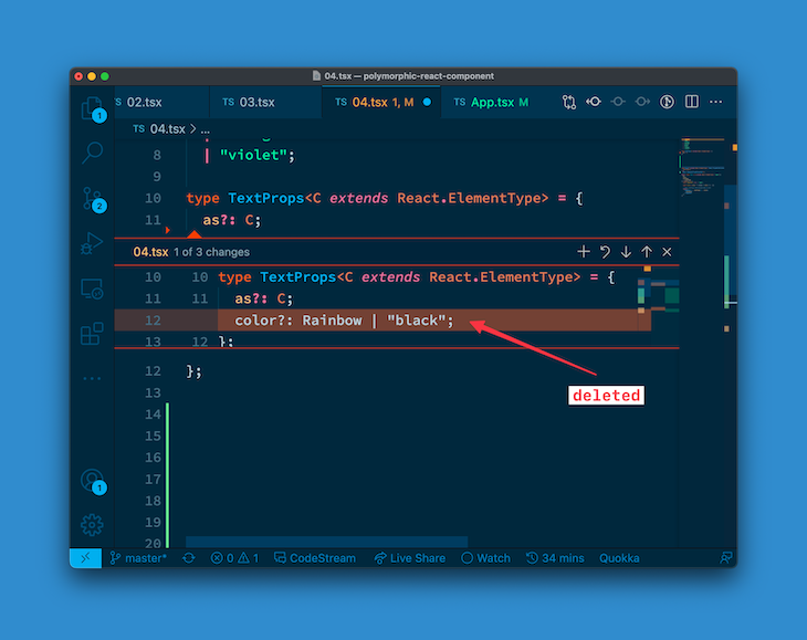 Removing The Color Type Definition