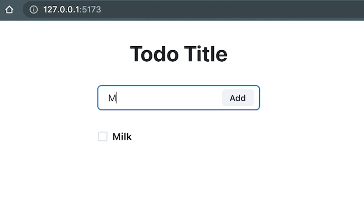 React Signia To Do List Demo Gif