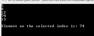 Generic example - Generics in C#