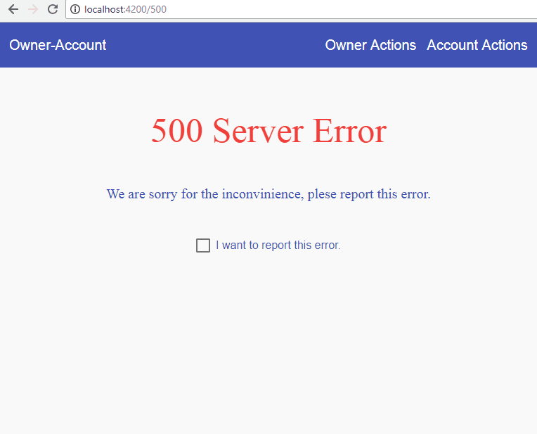 server-error finished - angular material progress bar