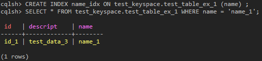 Where문에 Partition key의 정보가 없이도 간단하게 검색할 수 있다.